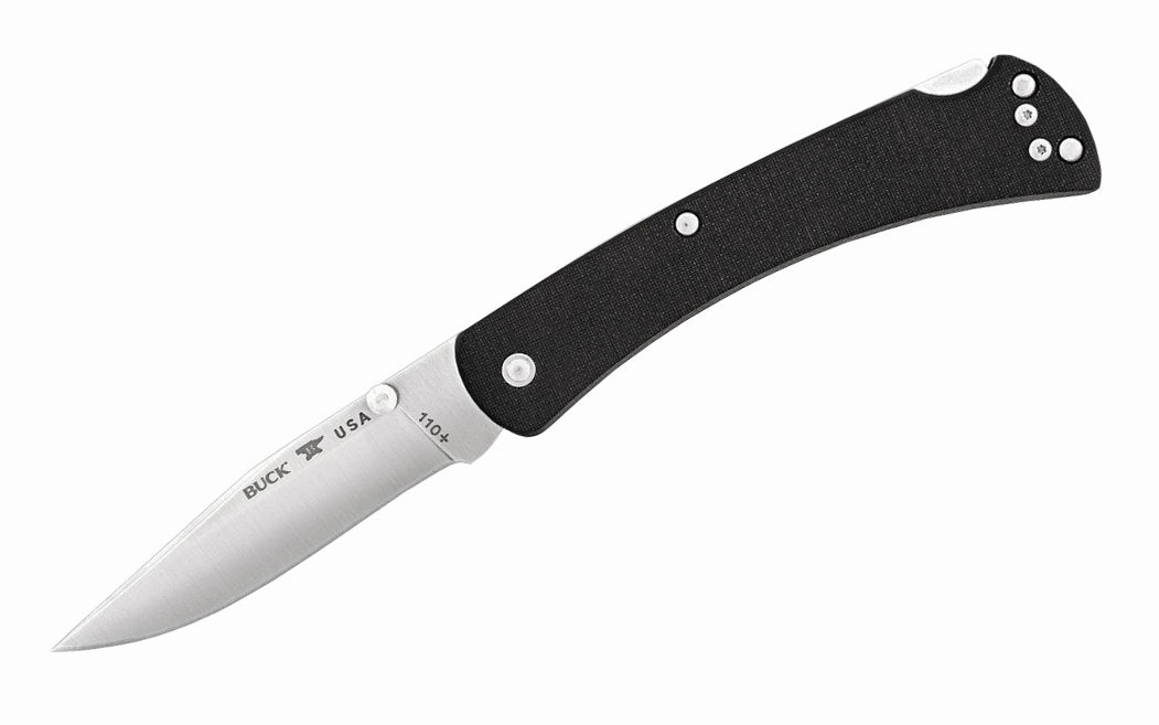Buck Knives 110 Slim Hunter Pro Folding Knife - Black