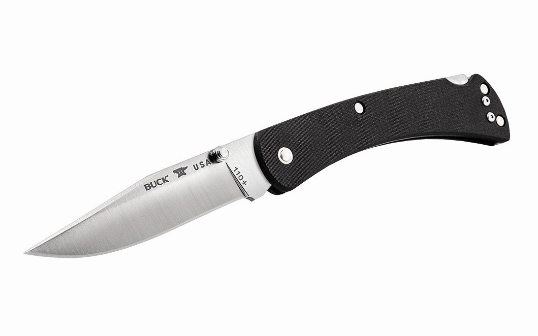 Buck Knives 110 Slim Hunter Pro Folding Knife - Black