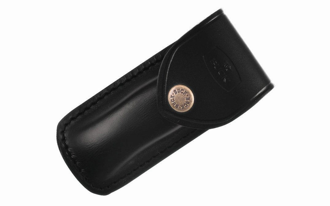 Buck Knives 112 Folding Ranger Knife & Leather Sheath