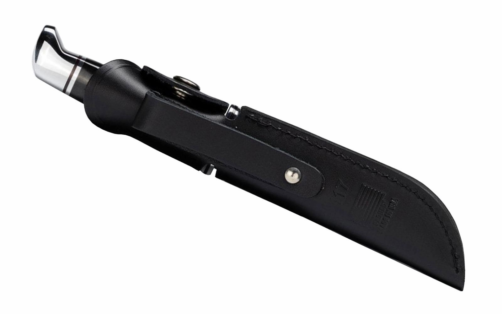 Buck Knives 117 Brahma Knife & Sheath - Fixed Blade with Black Handle
