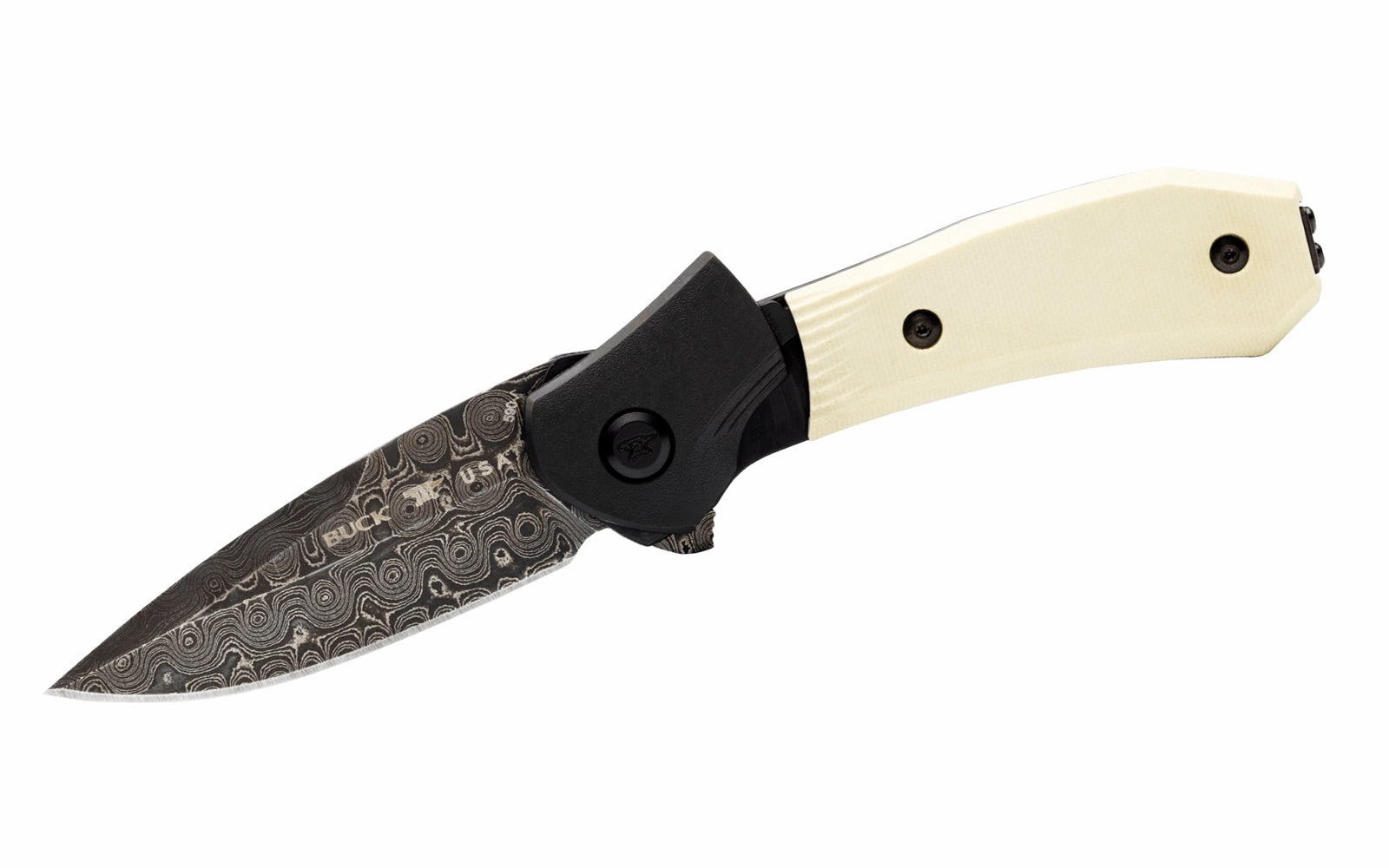 Buck Knives 590 Paradigm Folding Knife with Damascus Steel