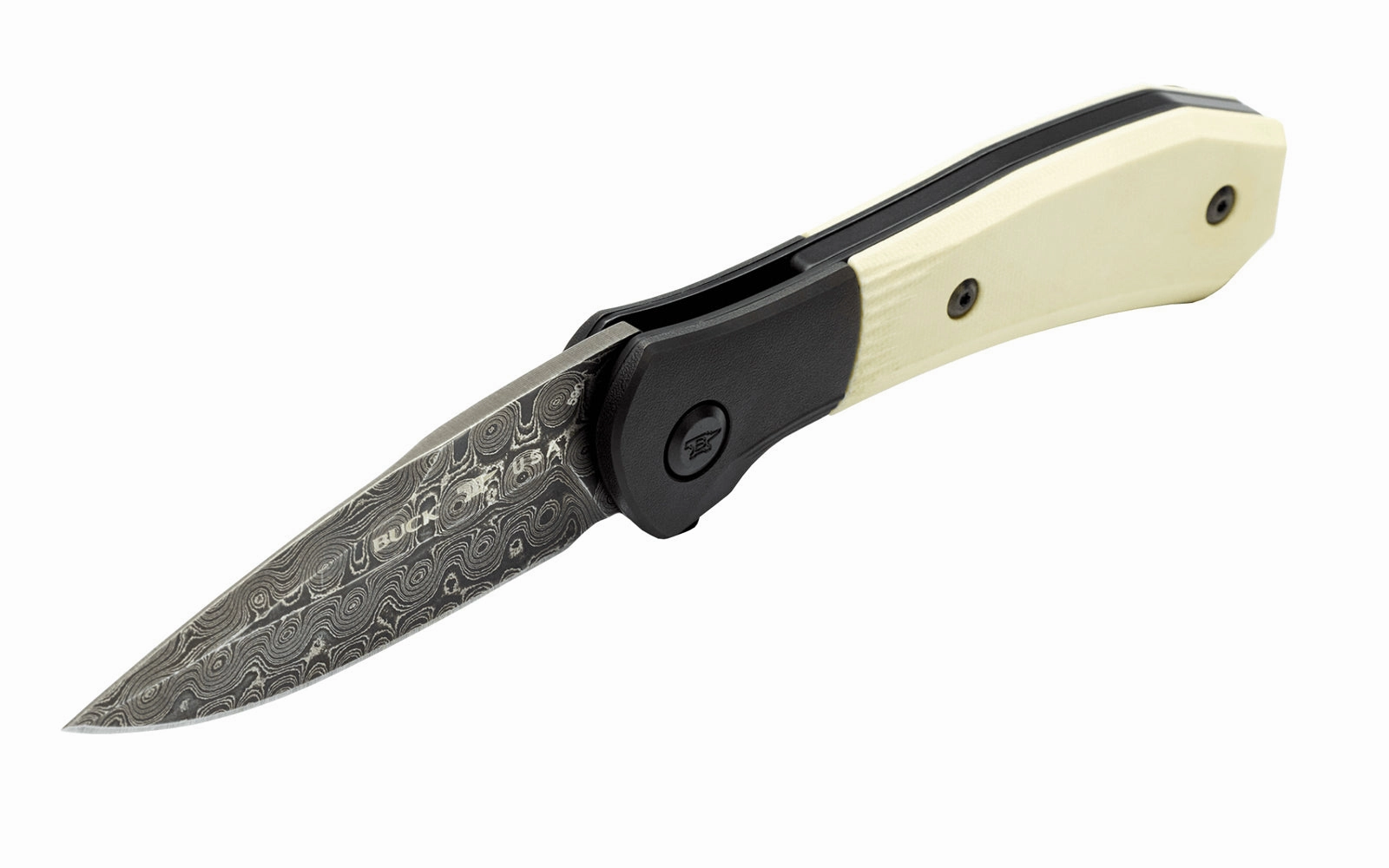 Buck Knives 590 Paradigm Folding Knife with Damascus Steel