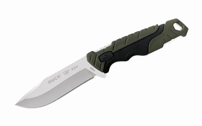 Buck Knives 658 Pursuit, Small Fixed Blade Knife - Green