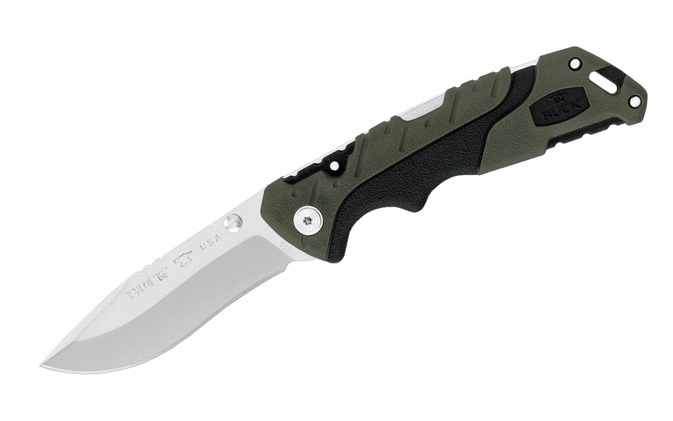 Buck Knives 659 Pursuit, Large Folding Knife - Green