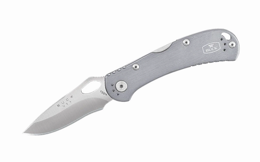 Buck Knives 722 Spitfire Folding Pocket Knife - Gray