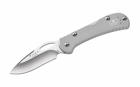 Buck Knives 726 Mini Spitfire Folding Pocket Knife - Gray
