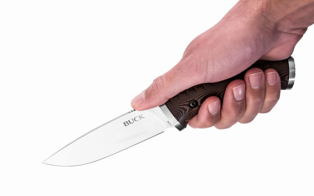 Buck Knives 863 Selkirk Fixed Blade Knife with Fire Starter & Sheath