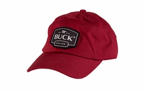Buck Knives Hat  'Six-Panel Cardinal Logo'