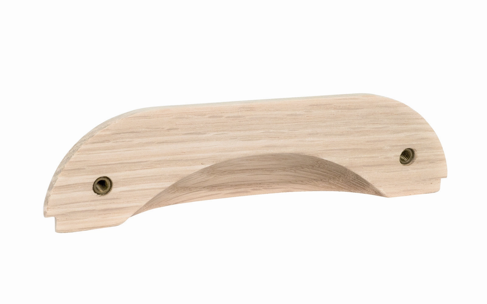 Carved Oak Handle ~ 3-3/4" On Centers