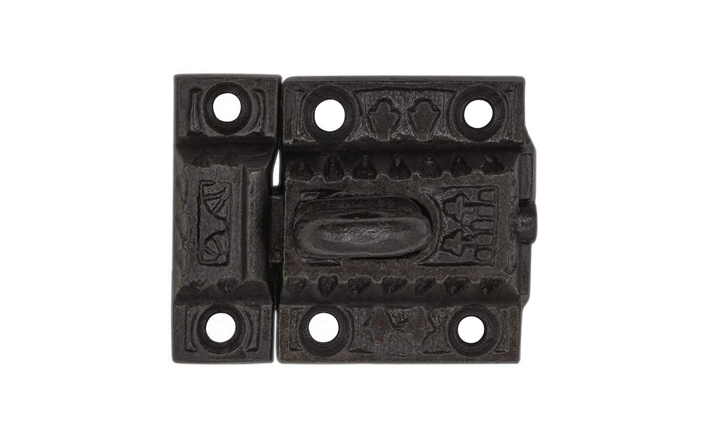 Cast Iron Art Deco Mini Latch