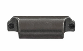 Cast Iron Bin Pull ~ 3-1/8" on Centers