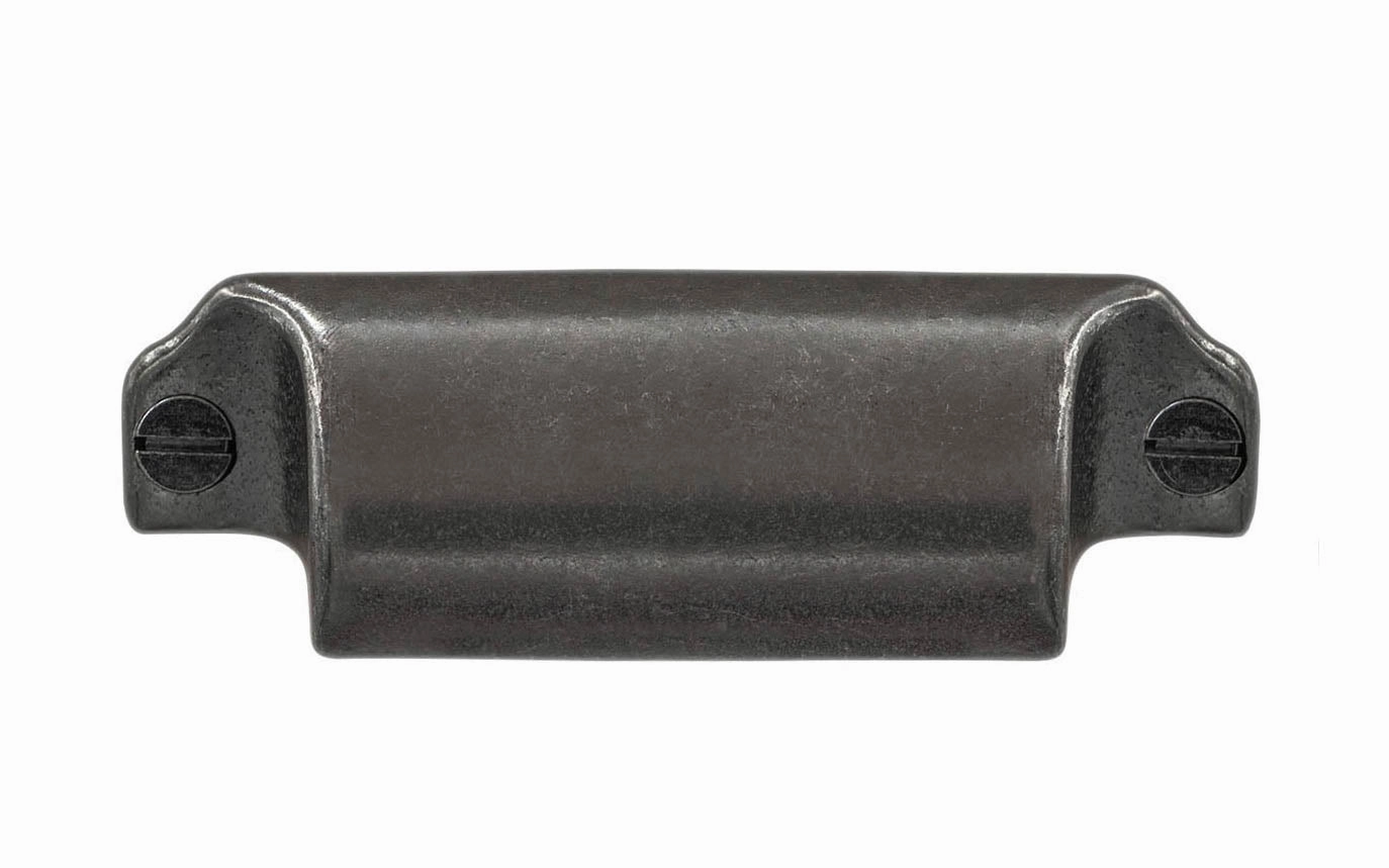 Cast Iron Bin Pull ~ 3-1/8" on Centers