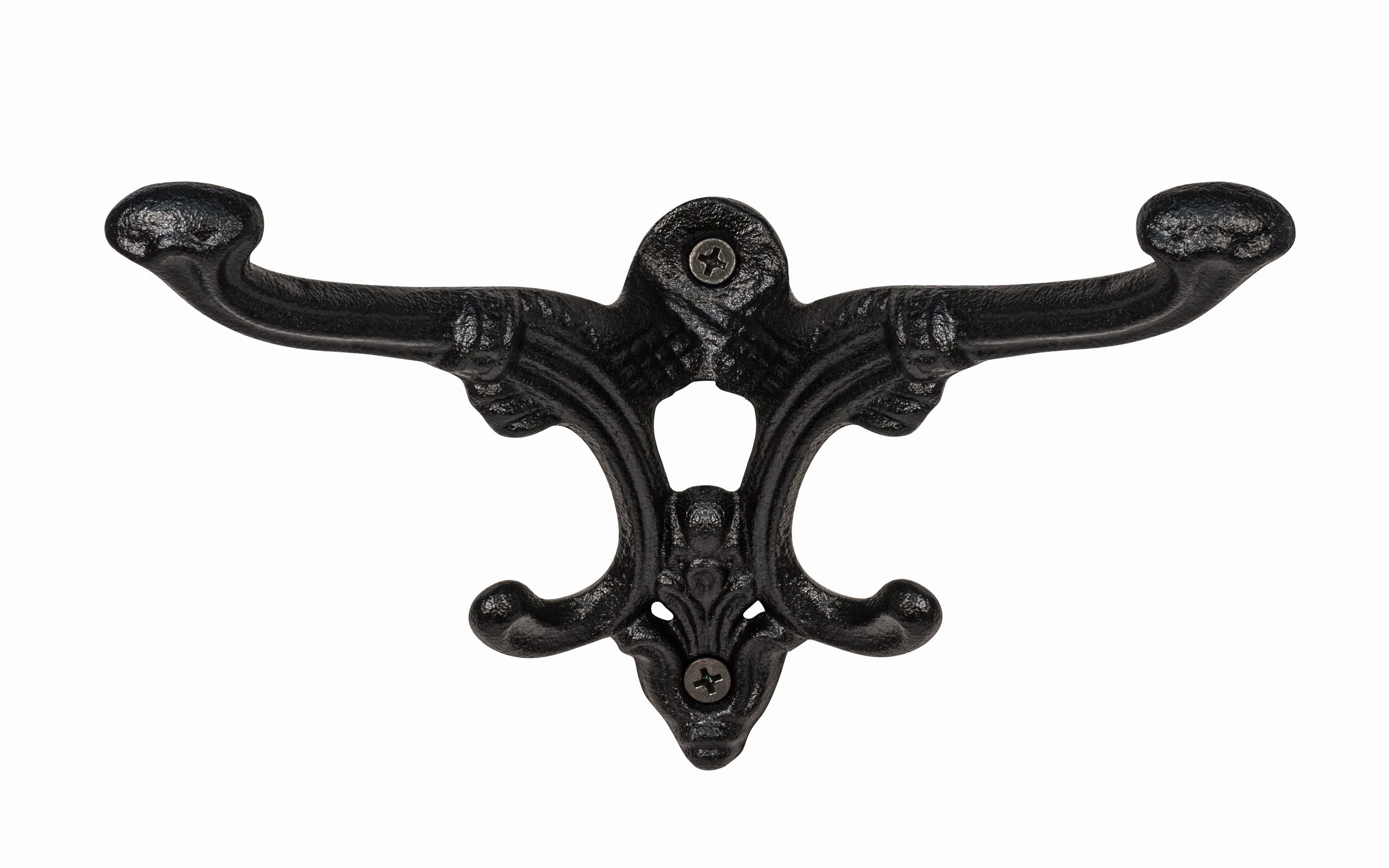 Cast Iron Four-Prong Hook