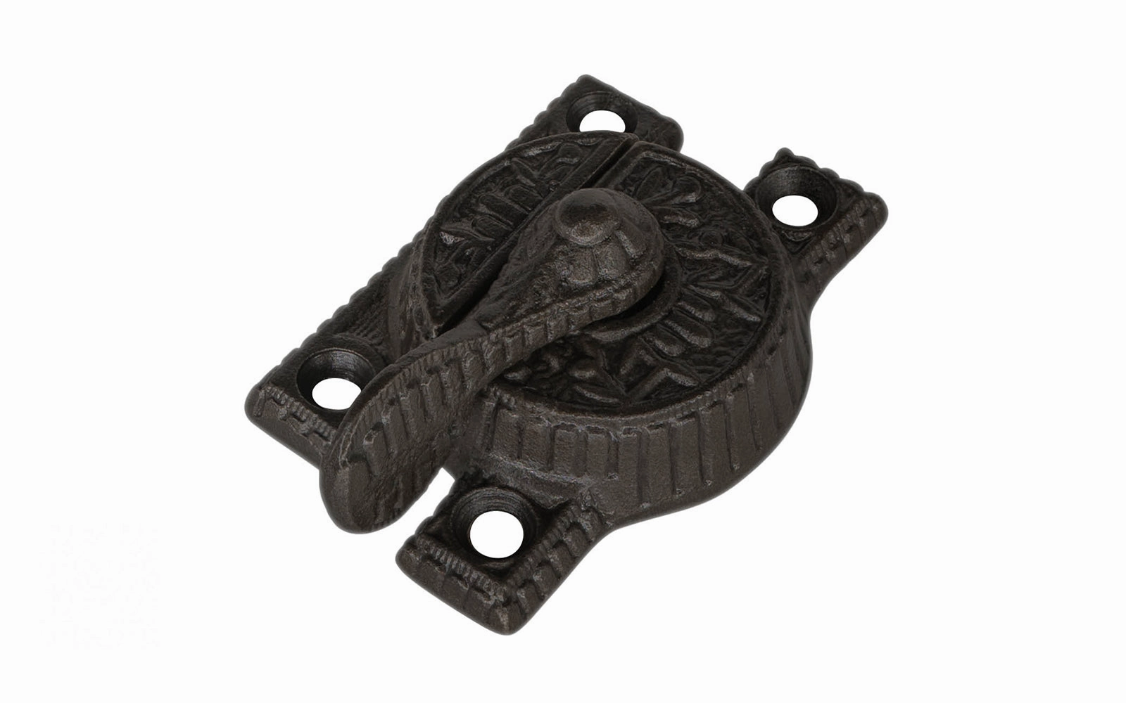 Cast Iron Ornate Victorian Window Sash Lock
