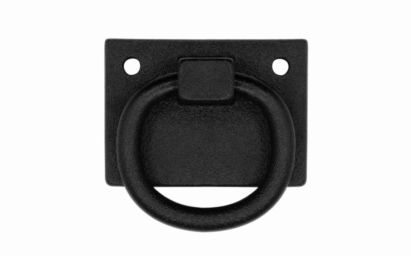 Cast Iron Pull Ring with Plate