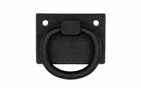 Cast Iron Pull Ring with Plate