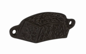 Cast Iron "Thistle" Bin Pull