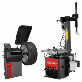 Cemb EZ10 Balancer   SM825 Air Tire Changer COMBO