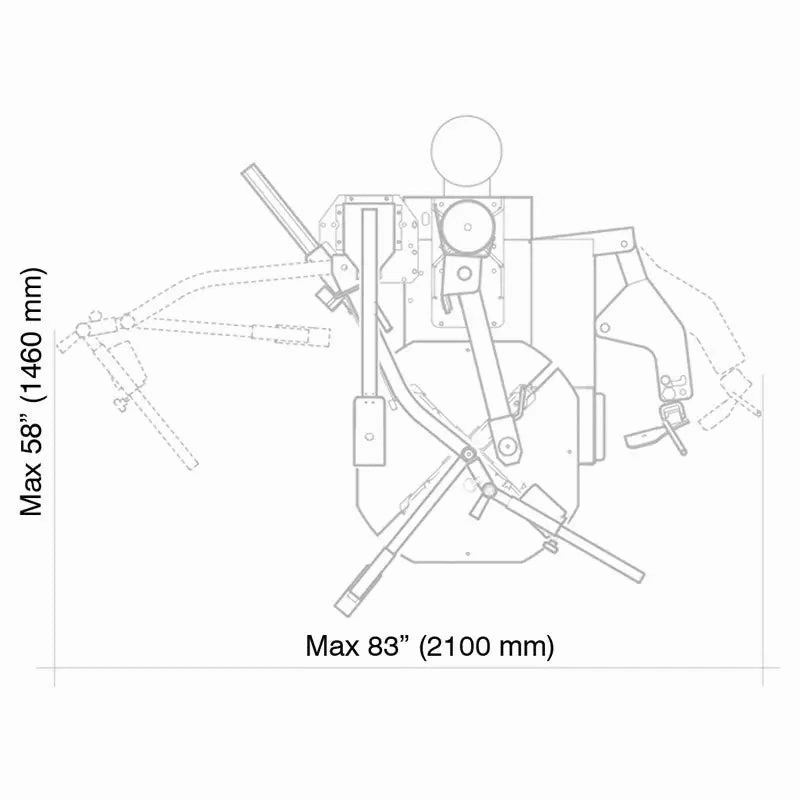Cemb SM628BPS Tire Changer w/ Advance Swing Arm