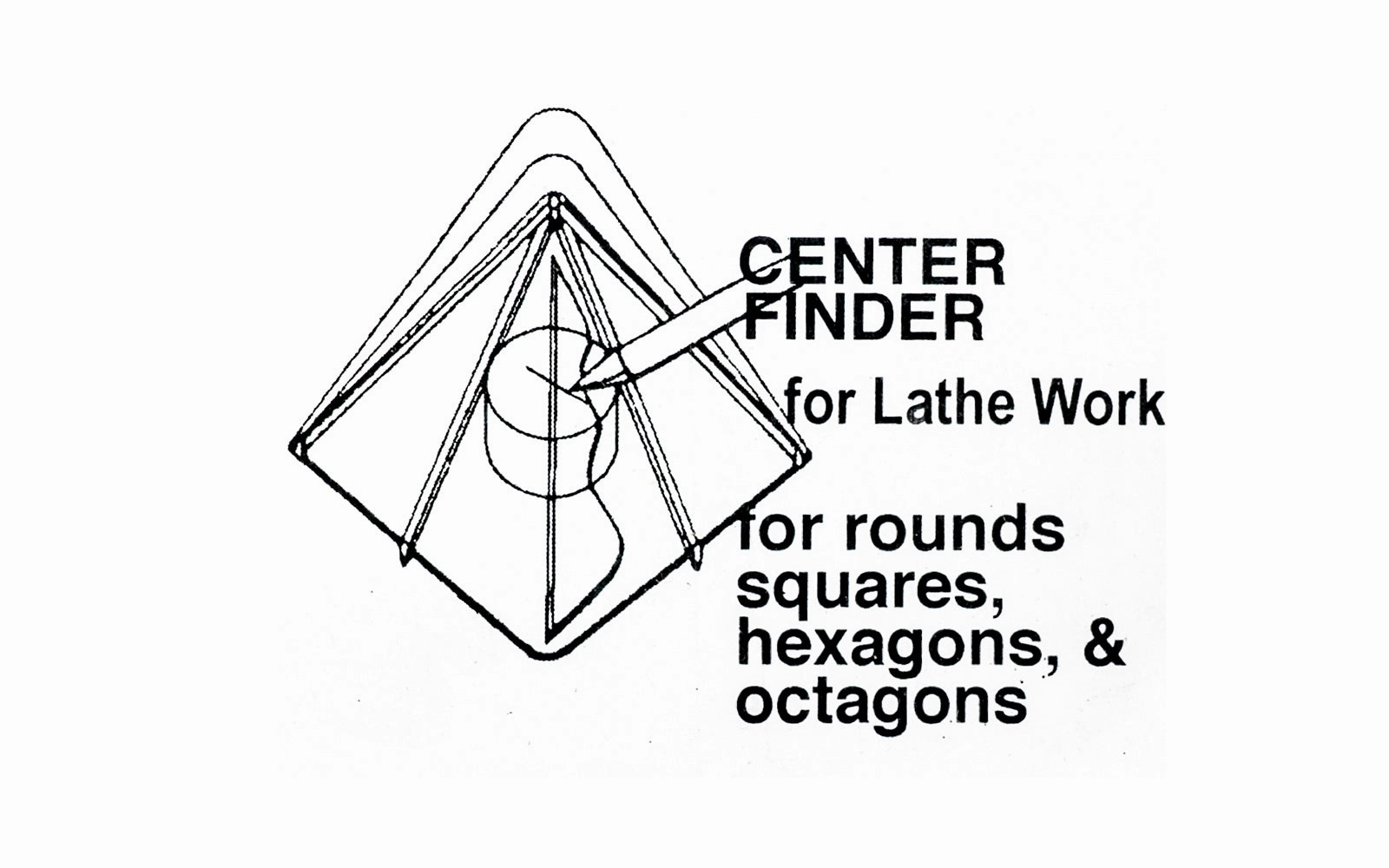 Center Finder for Lathe Work