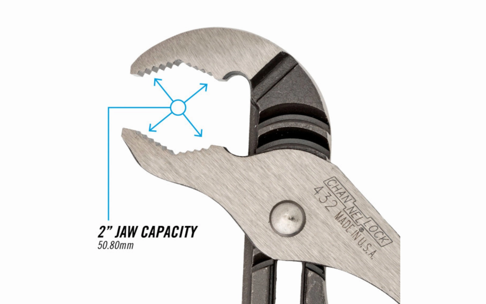 Channellock 10" V-Jaw Tongue & Groove Plier - 432