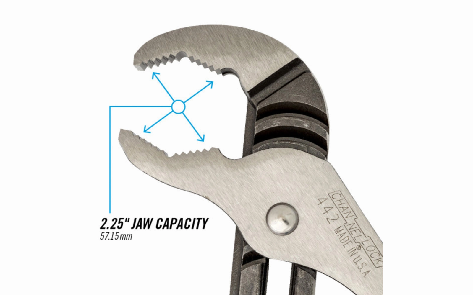 Channellock 12" V-Jaw Tongue & Groove Plier - 442