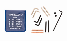 Channellock 5-PC Universal Retaining Ring Tip Kit - 927T