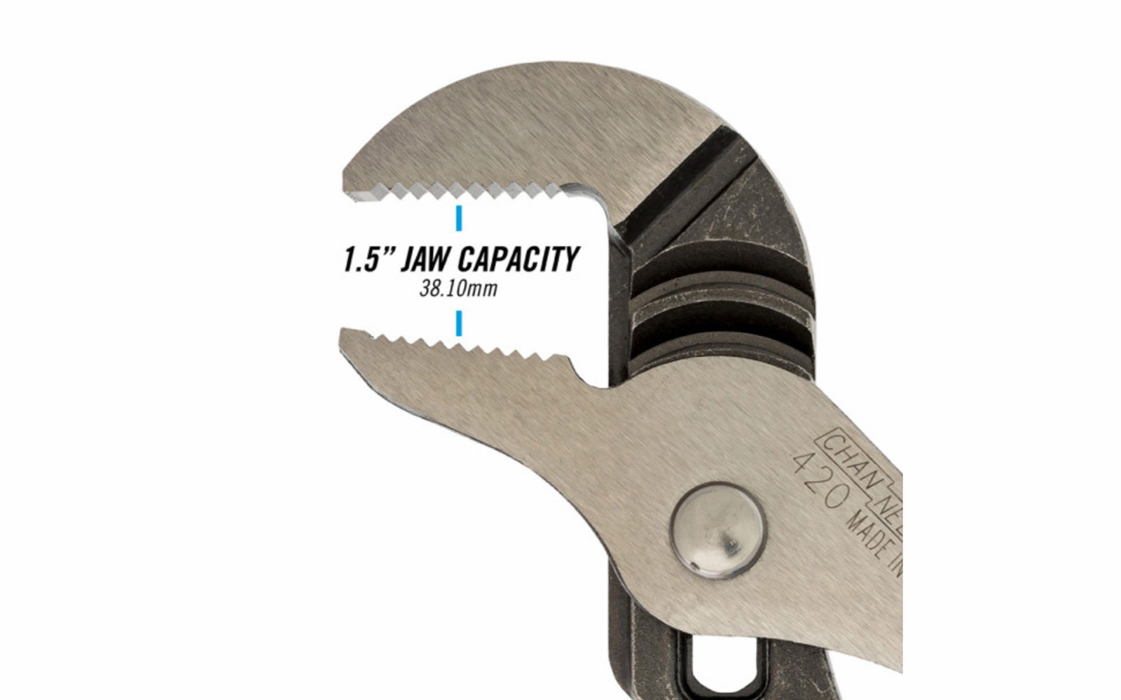 Channellock 9-1/2" Straight Jaw Tongue & Groove Plier - 420