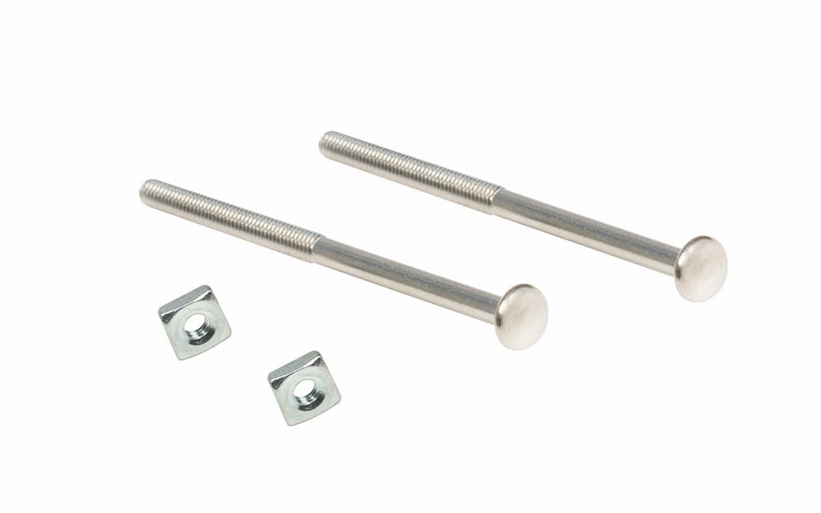 Classic Black Hexagonal Glass Drawer Bridge Pull - 3" On Centers