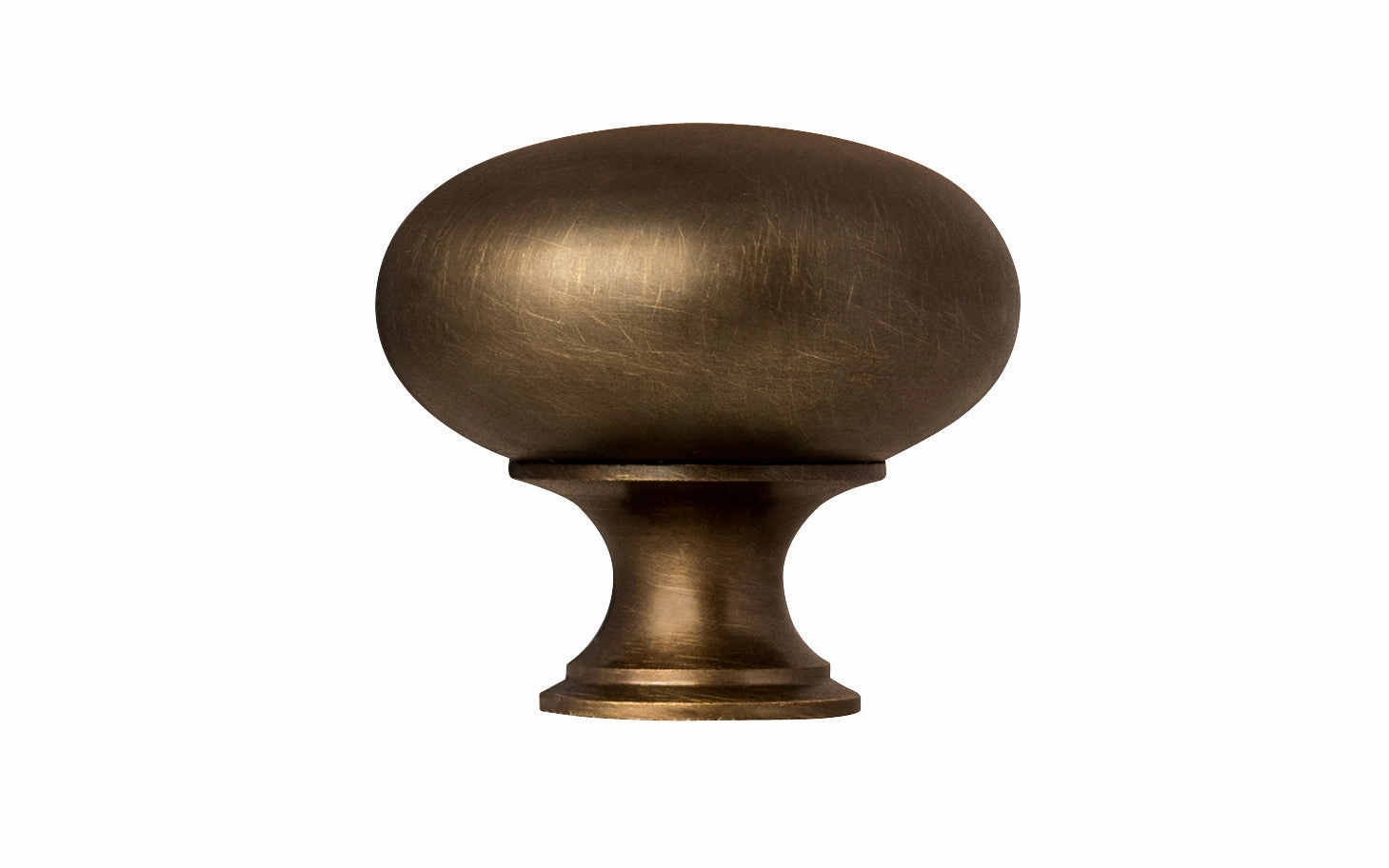Classic Brass Cabinet Knob ~ Antique Brass Finish