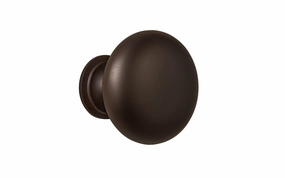 Classic Brass Cabinet Knob ~ Oil Rubbed Bronze Finish