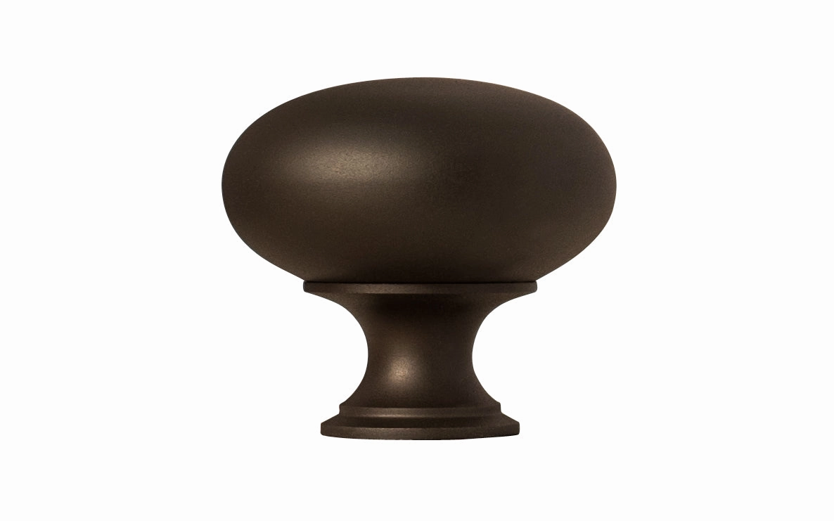 Classic Brass Cabinet Knob ~ Oil Rubbed Bronze Finish