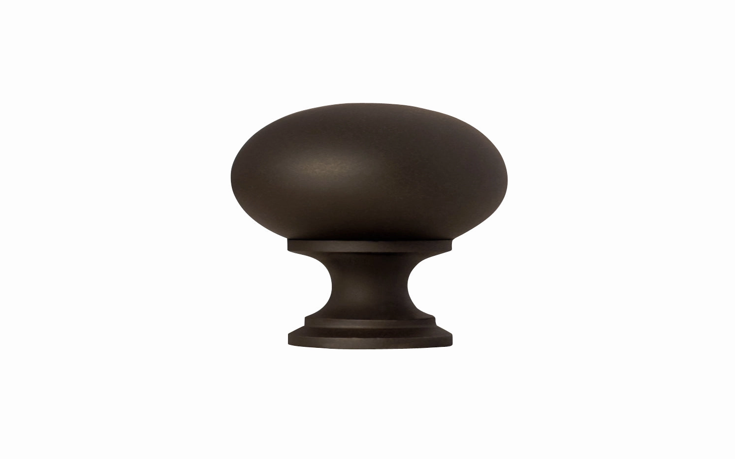 Classic Brass Cabinet Knob ~ Oil Rubbed Bronze Finish