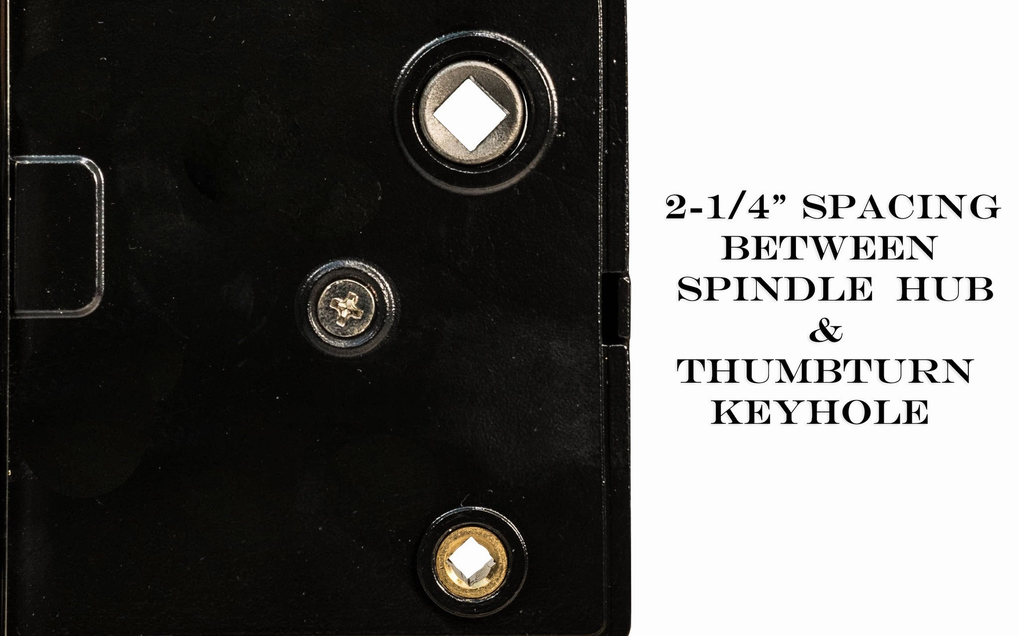 Classic Brass Interior Mortise Lock Set With Thumbturn