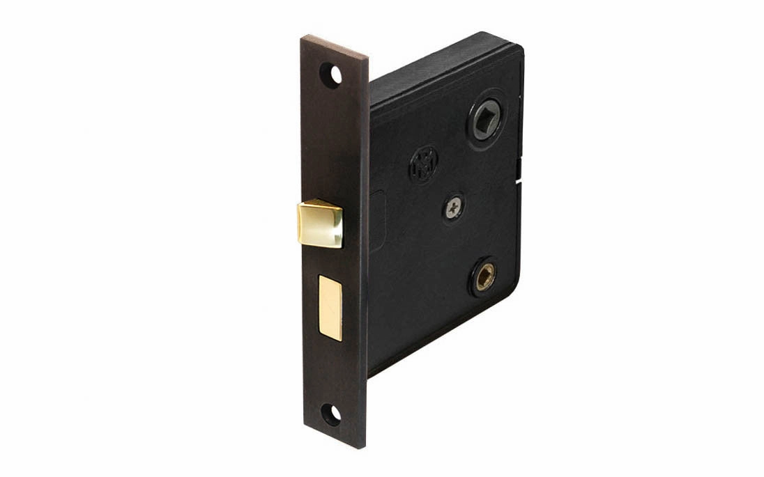 Classic Brass Interior Mortise Lock With Thumbturn Hole