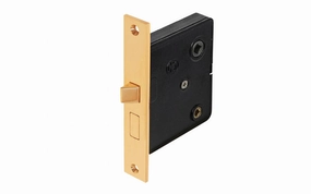 Classic Brass Interior Mortise Lock With Thumbturn Hole