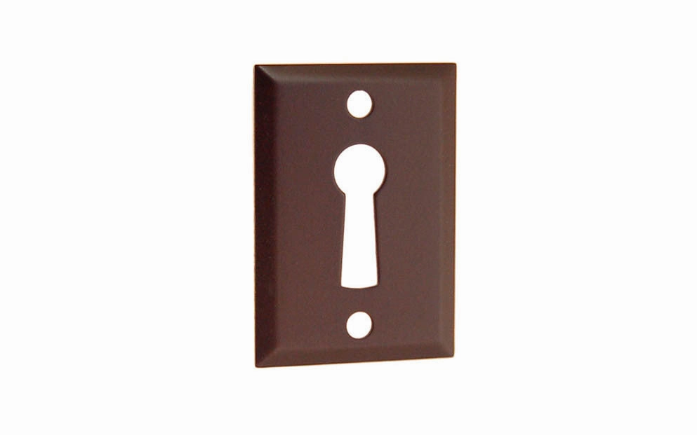 Classic Brass Rectangle Keyhole