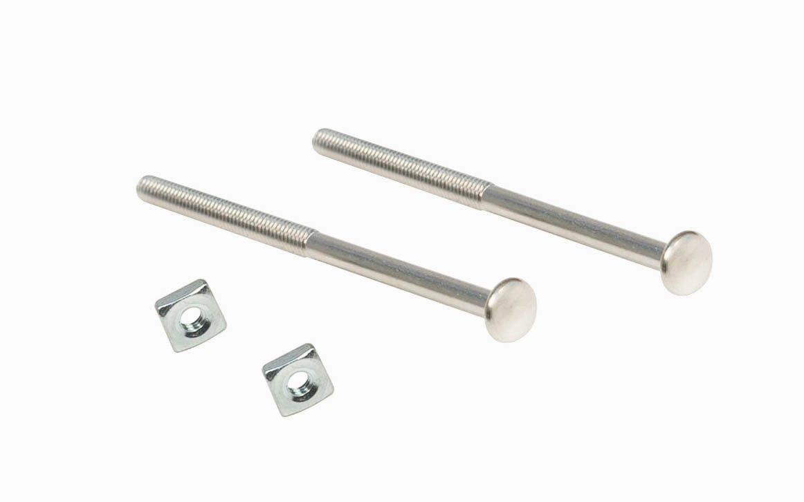 Classic Clear Hexagonal Glass Bridge Drawer Pull - 3" On Centers