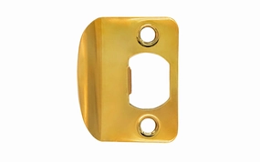 Classic Full Lip Brass Door Strike