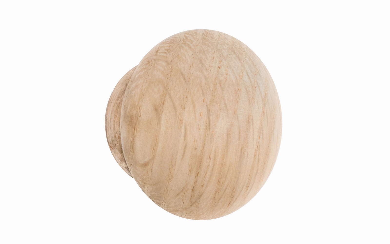 Classic Oak Wood Round Cabinet Knob