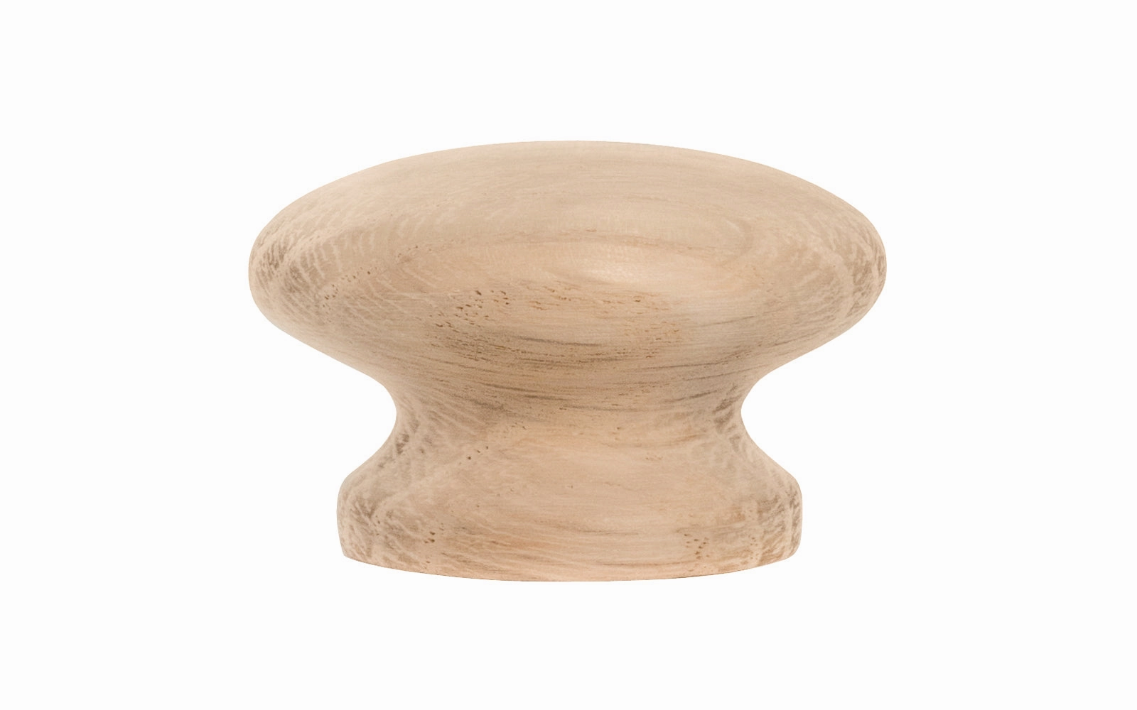 Classic Oak Wood Round Cabinet Knob