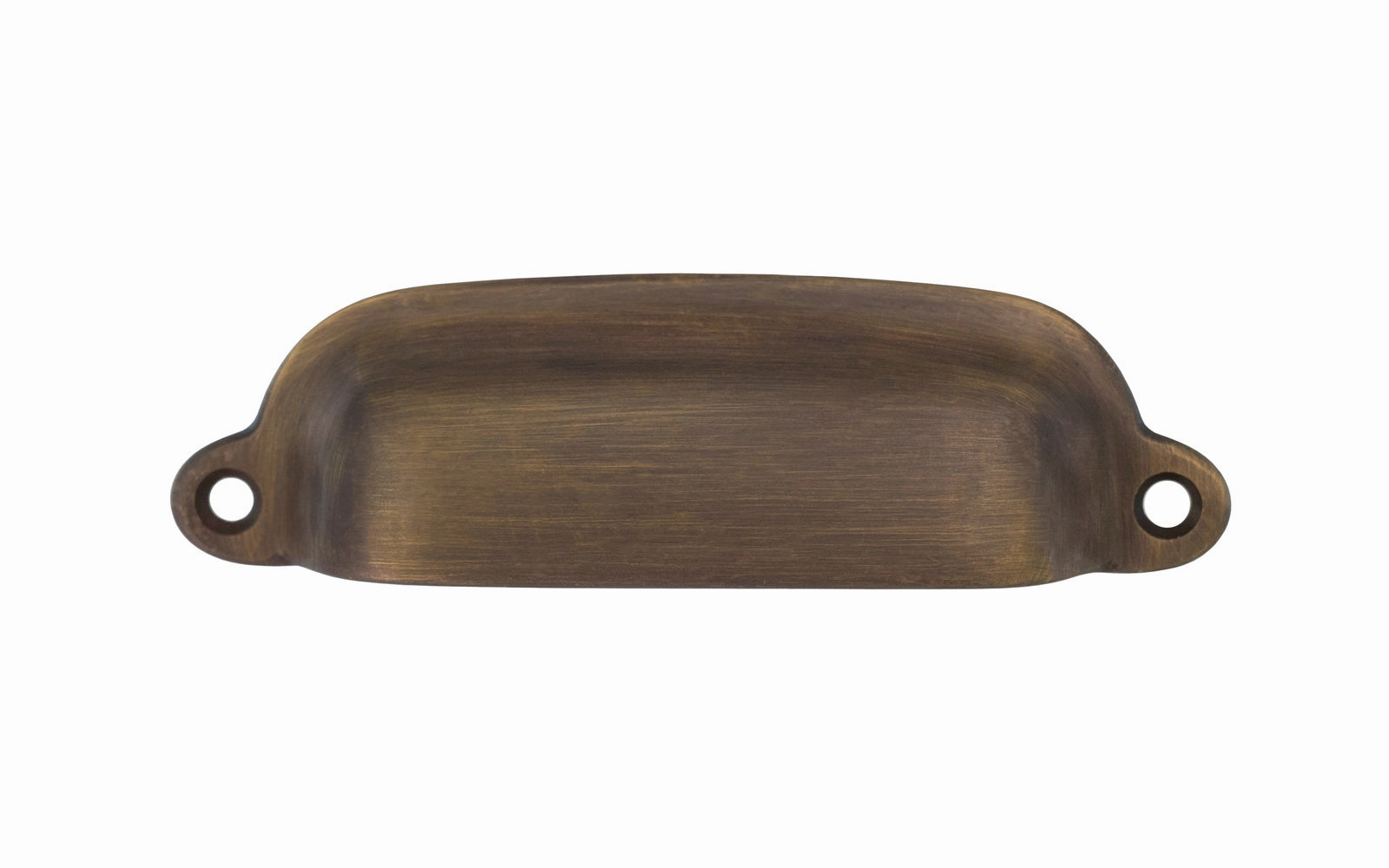 Classic Solid Brass Bin Pull ~ 3-3/8" On Centers