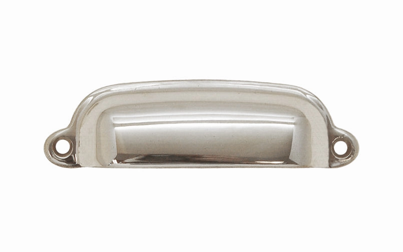 Classic Solid Brass Bin Pull ~ 3-3/8" On Centers