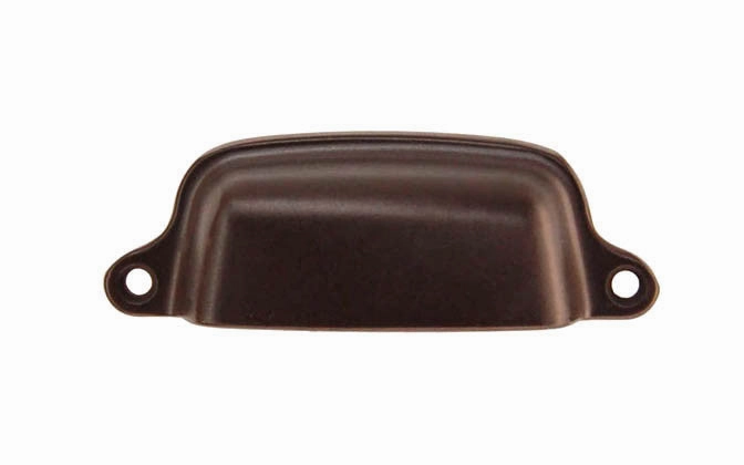 Classic Solid Brass Bin Pull ~ 3" On Centers
