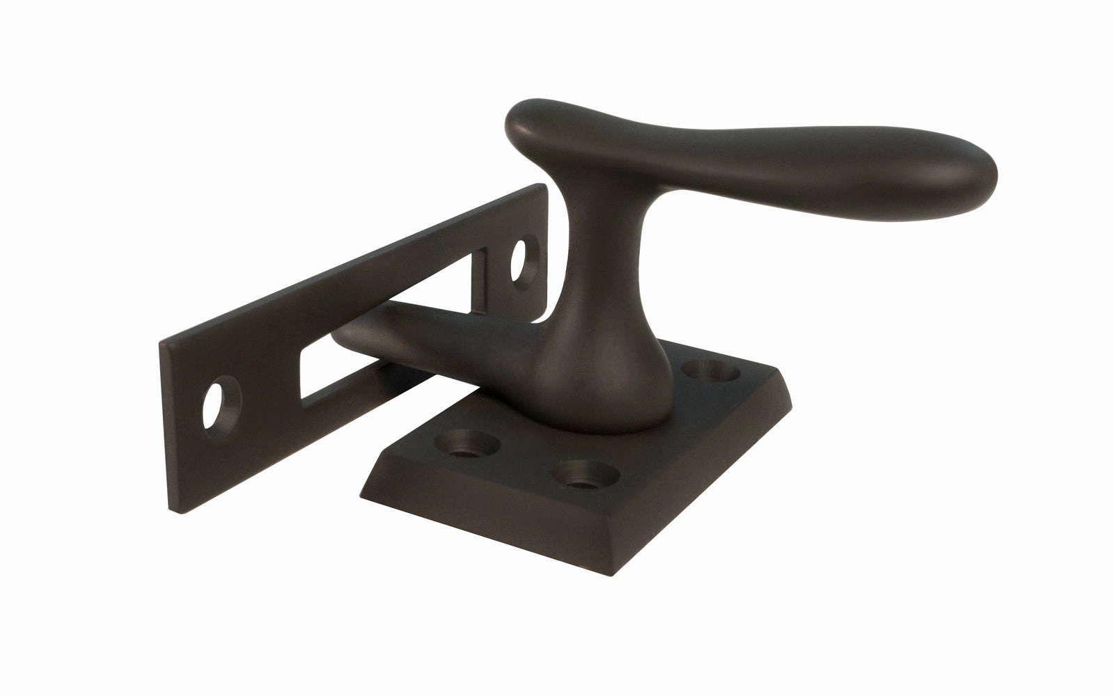 Classic Solid Brass Casement Window Latch ~ Large Size