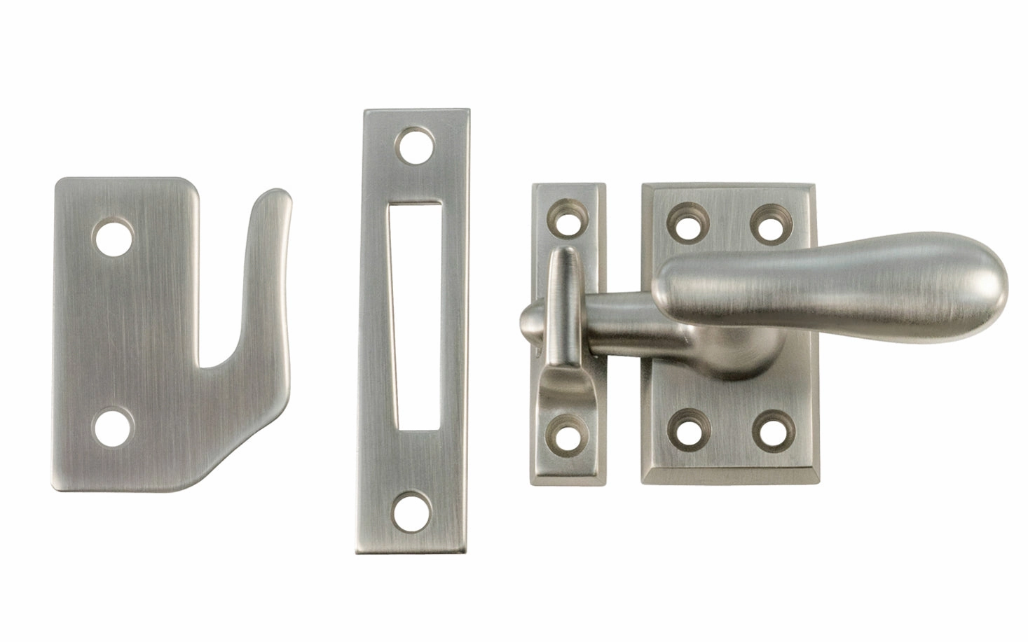 Classic Solid Brass Casement Window Latch ~ Large Size
