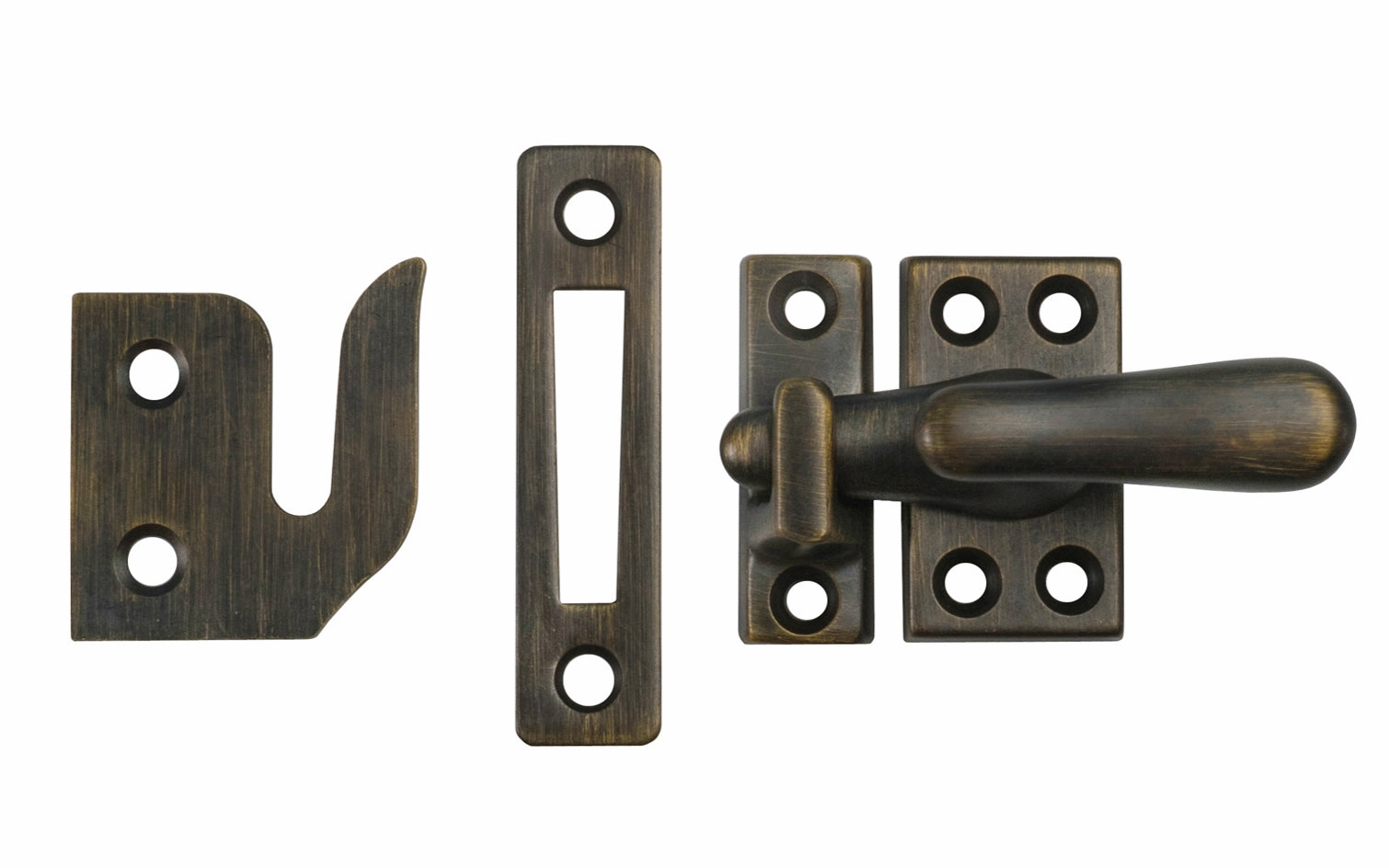 Classic Solid Brass Casement Window Latch ~ Regular Size