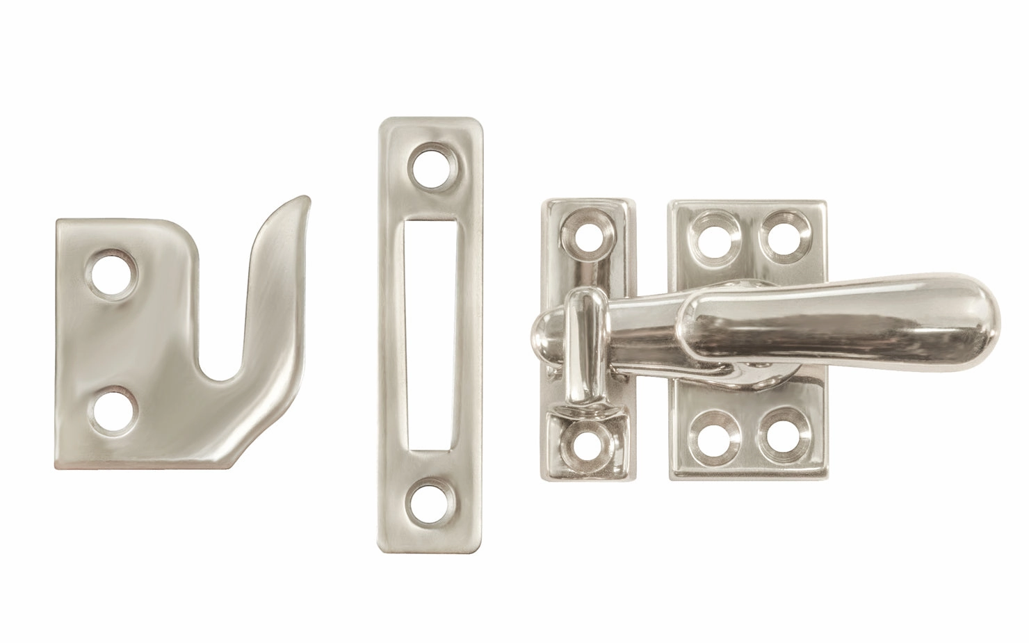 Classic Solid Brass Casement Window Latch ~ Regular Size