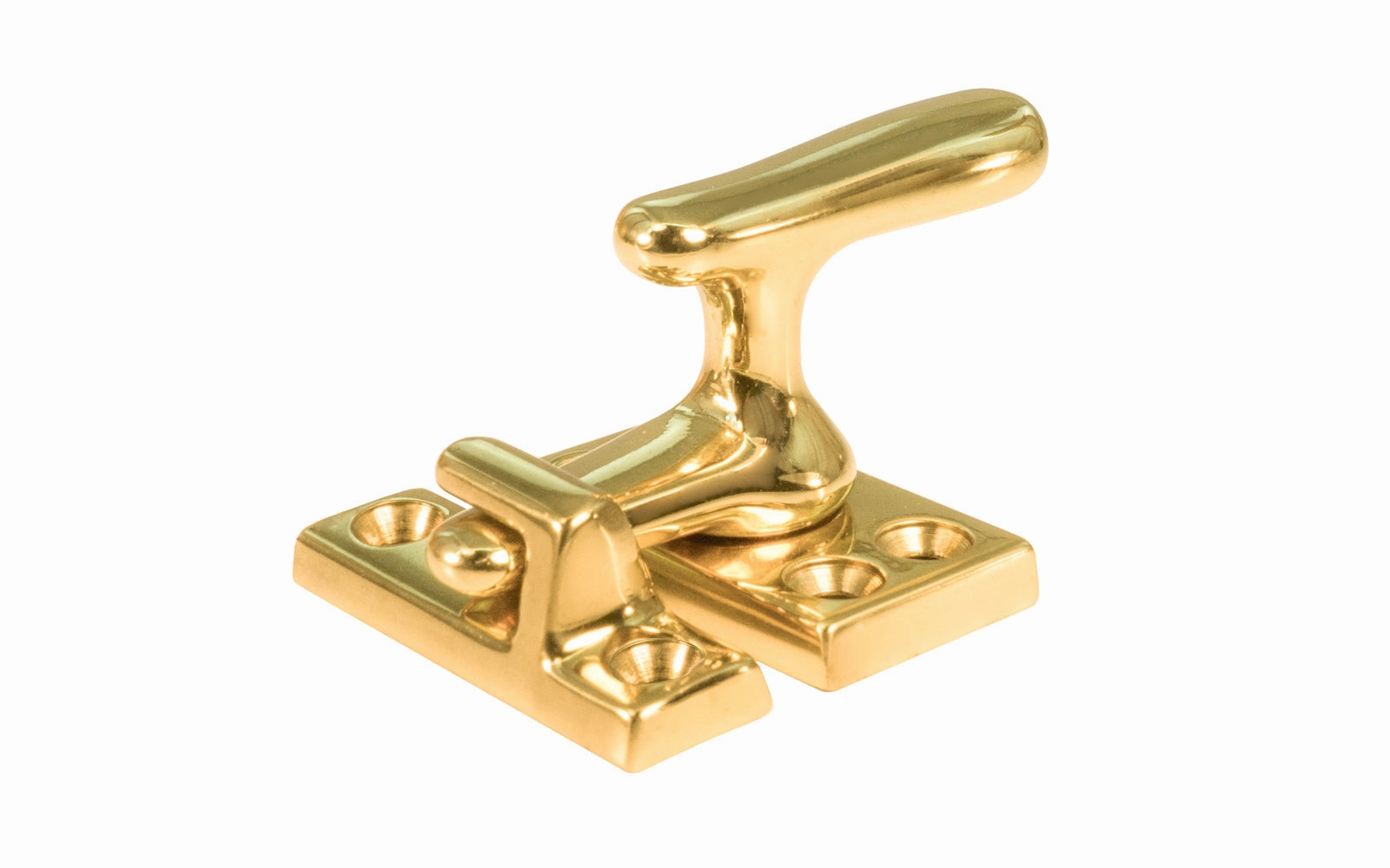 Classic Solid Brass Casement Window Latch ~ Regular Size