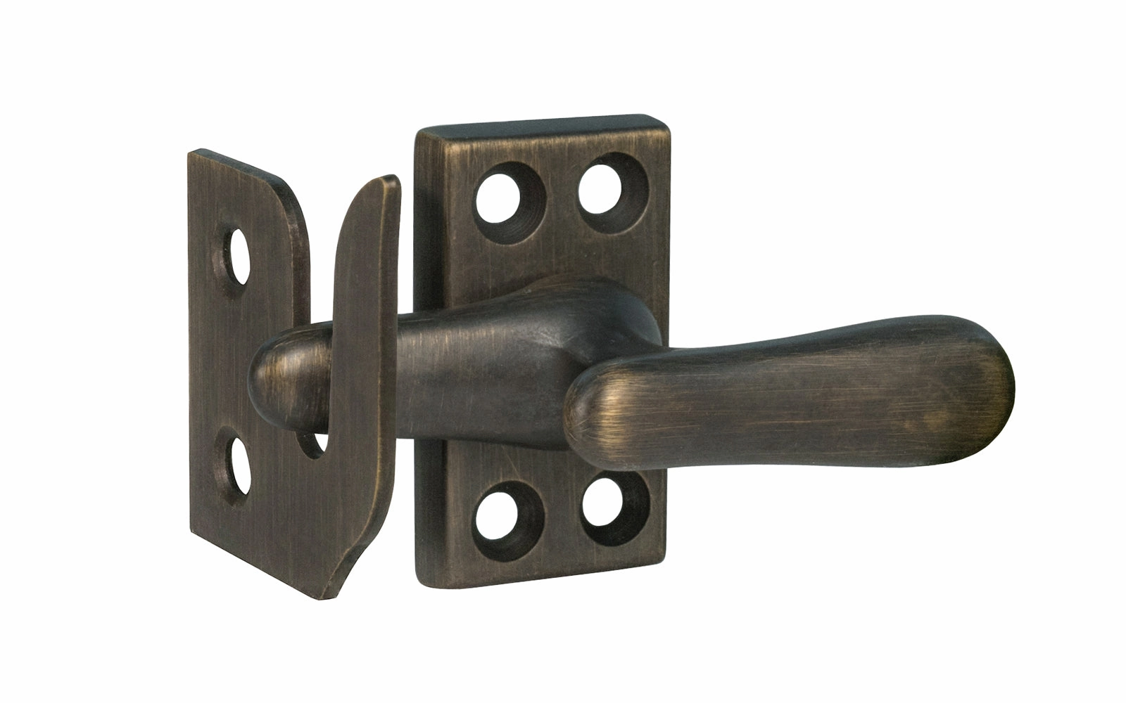 Classic Solid Brass Casement Window Latch ~ Regular Size